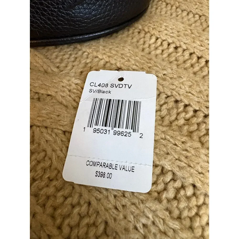 Coach Amelia Convertible Backpack Black Leather CL408 Crossbody/Shoulder - Picture 11 of 11